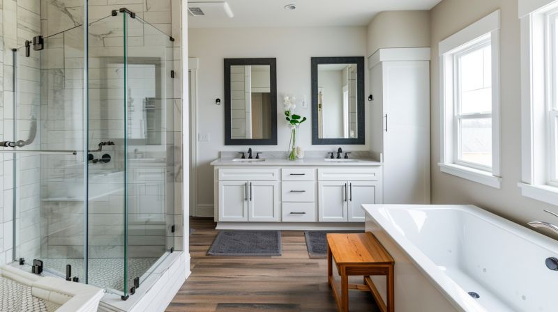 Small Bathroom Shower Layouts